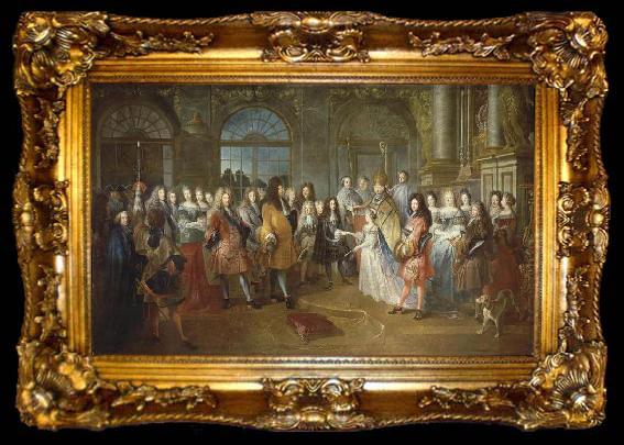 framed  unknow artist Mariage de Louis de France, ta009-2